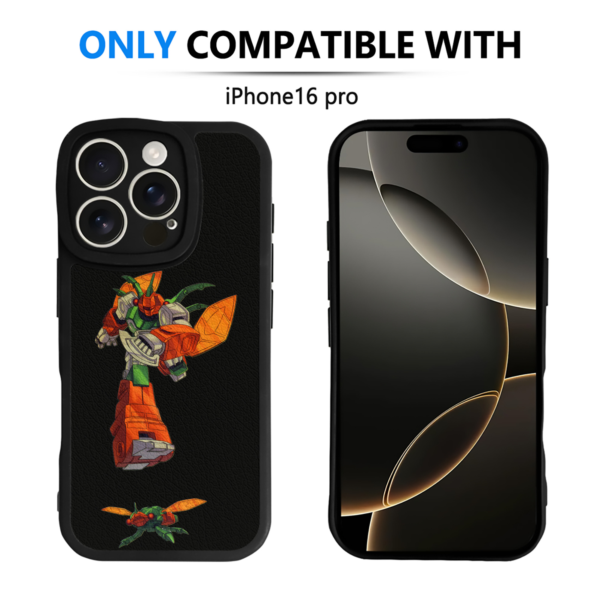 （画像用）  【iPhone 16シリーズ対応】シリコンスマホケース（レザー調） 材質：シリコン